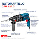 MARTILLO PERFORADOR GBH2-24-01